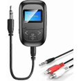 thumbnail image 1 of 3-in-1 Bluetooth Transmitter and Receiver, Bluetooth 5.0 Transmitter with Display, Wireless Bluetooth Receiver, 1 of 5
