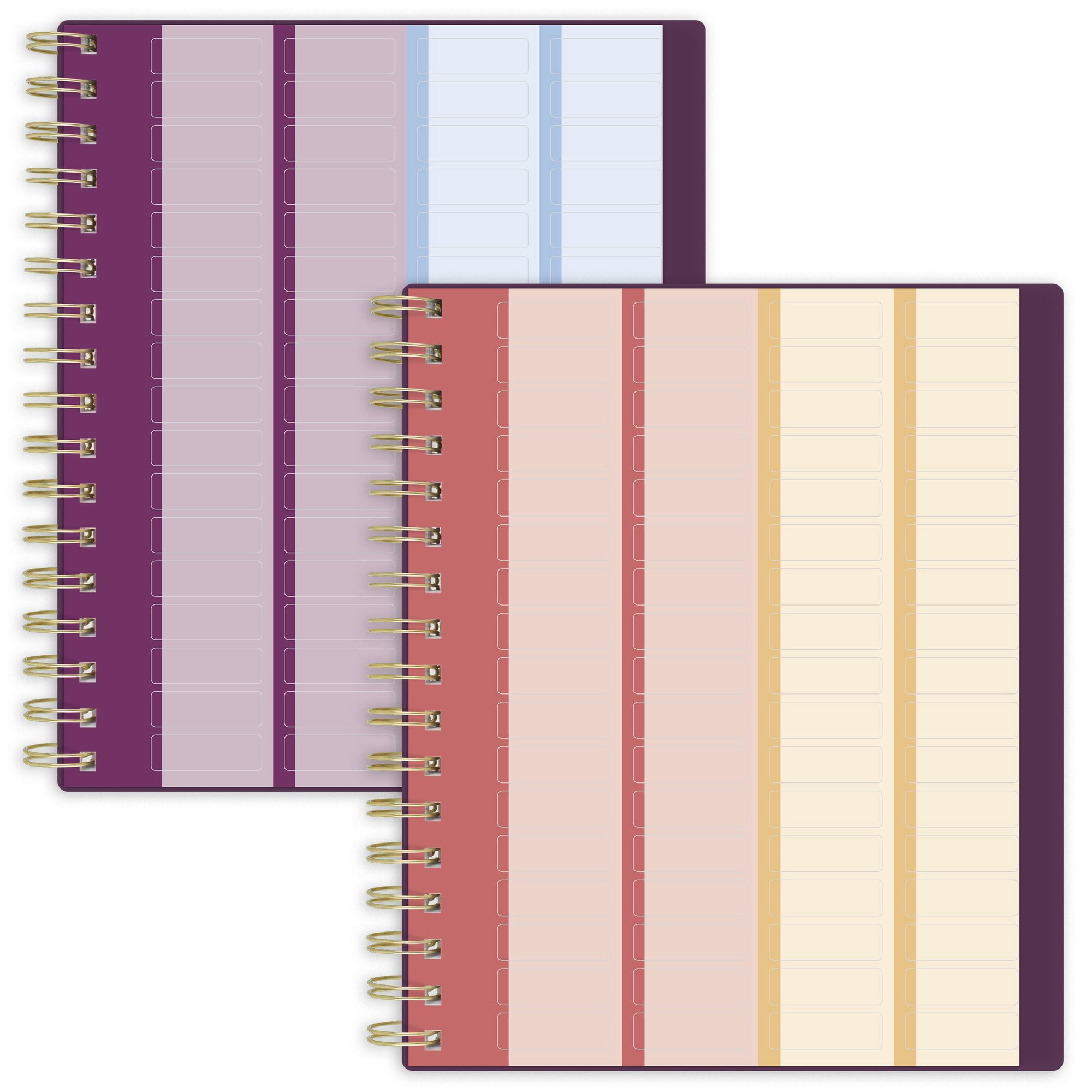 AT-A-GLANCE Harmony 2027 Weekly Monthly Planner Mulberry Medium 7 x 8 34 -