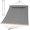 Light Gray, variant on PETGLE Heavy Duty Hanging Tree Hammock, 475 lbs Capacity, Two Person Hammock with Large Soft Pillow, Tree Hooks, Gray