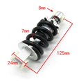 thumbnail image 4 of 2x 750lbs bike Amortiguador de material acero Accesorios para vehículos Agujero de 8 mm DYNWAVEMX Mini bicicleta amortiguador trasero, 4 of 8