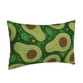 thumbnail image 2 of Daiia Big Colorful Avocados Bedding Waterproof Pillow Protector Zippered Queen – Bed Bug Proof Pillow Encasement-14"x20", 2 of 9