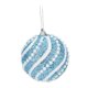 thumbnail image 2 of Bolas colgantes navideñas de 8 cm, ligeras y con lentejuelas brillantes para Navidad. Azul, 2 of 9