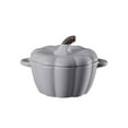 thumbnail image 5 of Upgraded Dutch Oven Pot with Lid, Pumpkin Pottery Dessert Saucepan, Mini Baking Dish Cute Pumpkin Bowl, Covered Dutch Oven Ceramic Stockpot, Pumpkin-Shaped Casserole 5.5"x3.7" D, 5 of 6