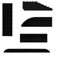 thumbnail image 1 of Household Threshold Bars Ramp Mat for Cloud Whale// //Cobos/ Sweeping Robot, 1 of 5