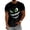 Fun Facial Features 16, variant on Men's Novelty T-Shirts 3D Facial Expression Print Short Sleeve Funny Graphic Tee Fashion Tops for Travel