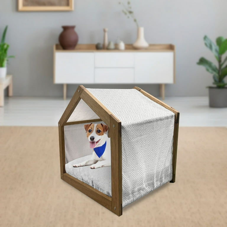 Angled dog crate cheap