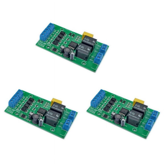 3X DC 6V 12V 24V Motor Forward and Reverse Controller 20A High Current with Limit Relay Driver Lifting Control Board P0