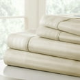 thumbnail image 2 of Noble Linens 4-Piece Striped Embossed Sheet Set, 2 of 4