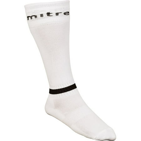 Mitre Adult Soccer Socks, White