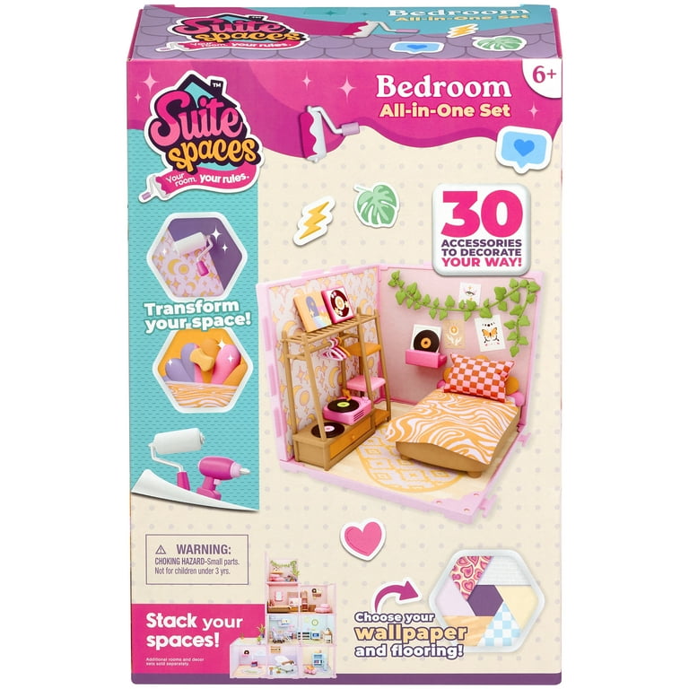 Suite Spaces All-in-One Bedroom Set: Build the Dollhouse of Your