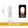 thumbnail image 1 of Lámpara LED G9 de ahorro de energía, Bombilla para iluminación del hogar, 220V, 3W, SMD2835, 1 of 4