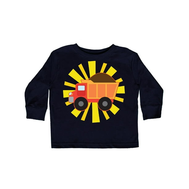INKtastic Inktastic Truck Construction Boys Toddler Long Sleeve T