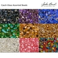 thumbnail image 3 of John Bead Czech Glass Seed Beads (23g) Assorted Sizes Rose Bead for Jewelry Making, 3 of 4
