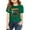 B-Blackish Green, variant on MZXELPRJD Toddler Clothes 100 Days Kids Girls Bow Pen Print Shirts 100th Day of School Gift T-Shirt Short Sleeve Creneck Tees Top