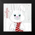 thumbnail image 2 of Santiago, Daniela 20x20 Black Modern Framed Museum Art Print Titled - Snow Bunny, 2 of 5