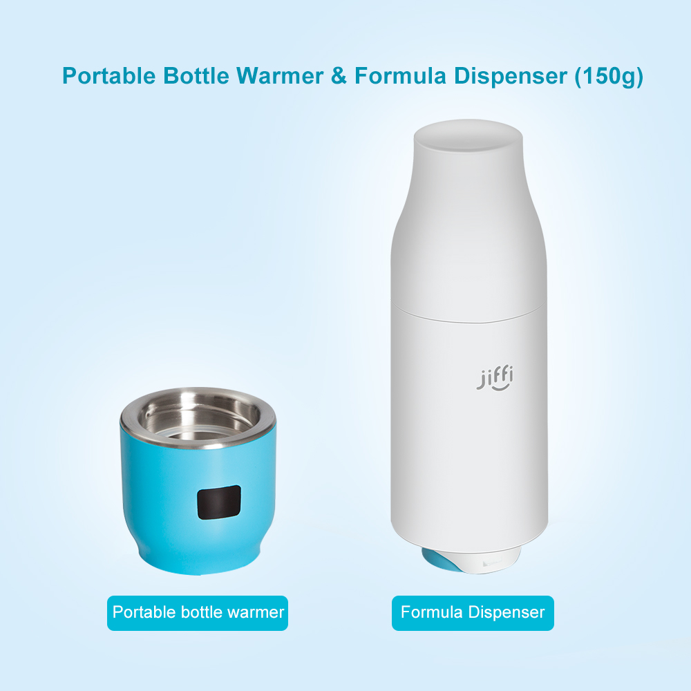 portable bottle warmer & formula dispenser