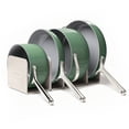 thumbnail image 3 of Caraway Ceramic Non-Stick Pots & Pans Cookware Set, 12- Piece, Sage, 3 of 9