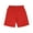 Red, variant on Mens Sweat Shorts Brushed Fleece Lightweight Shorts with Pockets
