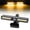 Yellow, variant on Deago Clip On Solar Motion Lights Outdoor Waterproof, Solar Fence Lights Outside with 36 LEDs, Portable Solar Powered Security Light for Fence Garage Camping Driveway