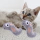 thumbnail image 5 of 3 juguetes de peluche con hierba gatera para gatos de interior., 5 of 5