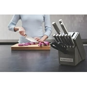 Calphalon 2017943 Stainless Steel 12 Piece Cutlery Block Set, Silver