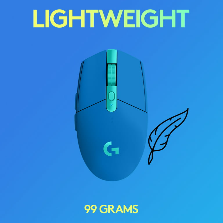 Logitech G305 LIGHTSPEED Wireless Gaming Mouse & G435 LIGHTSPEED Wireless  Gaming Headset - Lightweight Peripherals with 12K DPI, 250h Battery Mouse