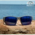 thumbnail image 4 of Flying Fisherman unisex adult Drop Back Sunglasses, Matte Gray Frame/Smoke-blue, 4 of 7