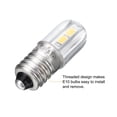 thumbnail image 4 of Uxcell 120V/0.0083A E10 Mini Light Bulbs, 10Pcs Miniature Screw Bulbs Warm White Light, 4 of 6