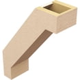 thumbnail image 5 of Ekena Millwork 5"W x 14"D x 18"H Burlington Rough Cedar Woodgrain TimberThane Knee Brace, Primed, 5 of 6