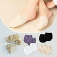 thumbnail image 6 of WMNTST Womens No Show Socks Seamless Heel Socks With Grips Non Slip Breathable Soft Liner Half Socks, 6 of 8
