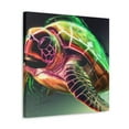 thumbnail image 2 of Sea Turtle Slumbering - Canvas, 2 of 10