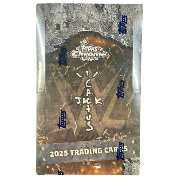 2025 Topps WWE Chrome Cactus Jack Hobby Box