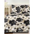 thumbnail image 4 of Lavender Floral Print Duvet Cover Set of 2/3 Pieces - Ultra-Soft Microfiber, Hotel-Luxury Bedding, Fade-Resistant, Perfect for Dorm, Home, Gift - Sizes Twin to Super King, 4 of 8