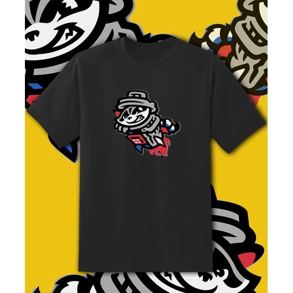 Rock City Trash Pandas Milb Team Logo T Shirt Youth M - Adult 6XL Fast Ship!