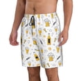 thumbnail image 2 of Fotbe Beer Trajes de Baño Estampados para Hombre, Shorts de Verano de Secado Rápido, Ropa de Playa, Bañadores-Large, 2 of 6