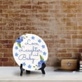 thumbnail image 3 of Love, Laughter, and Baby Baby Shower Decoration Circle 5x5" Table Sign Home Decor | Baby Party Signs, 3 of 9
