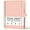 Rose, variante sur Agenda Calendrier A5 2026-2027 avec Couverture en Plastique Flexible et Onglets
