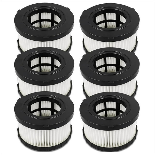 Filtro HEPA de Repuesto DC5151H para Aspiradora en Seco y Húmedo para DC5151H DC515 DCV517 DCV517B, Paquete de 6 Filtros de Vacío