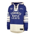 thumbnail image 2 of Men's '47  Blue Toronto Maple Leafs Blue Line Heritage Lacer Pullover Hoodie, 2 of 3