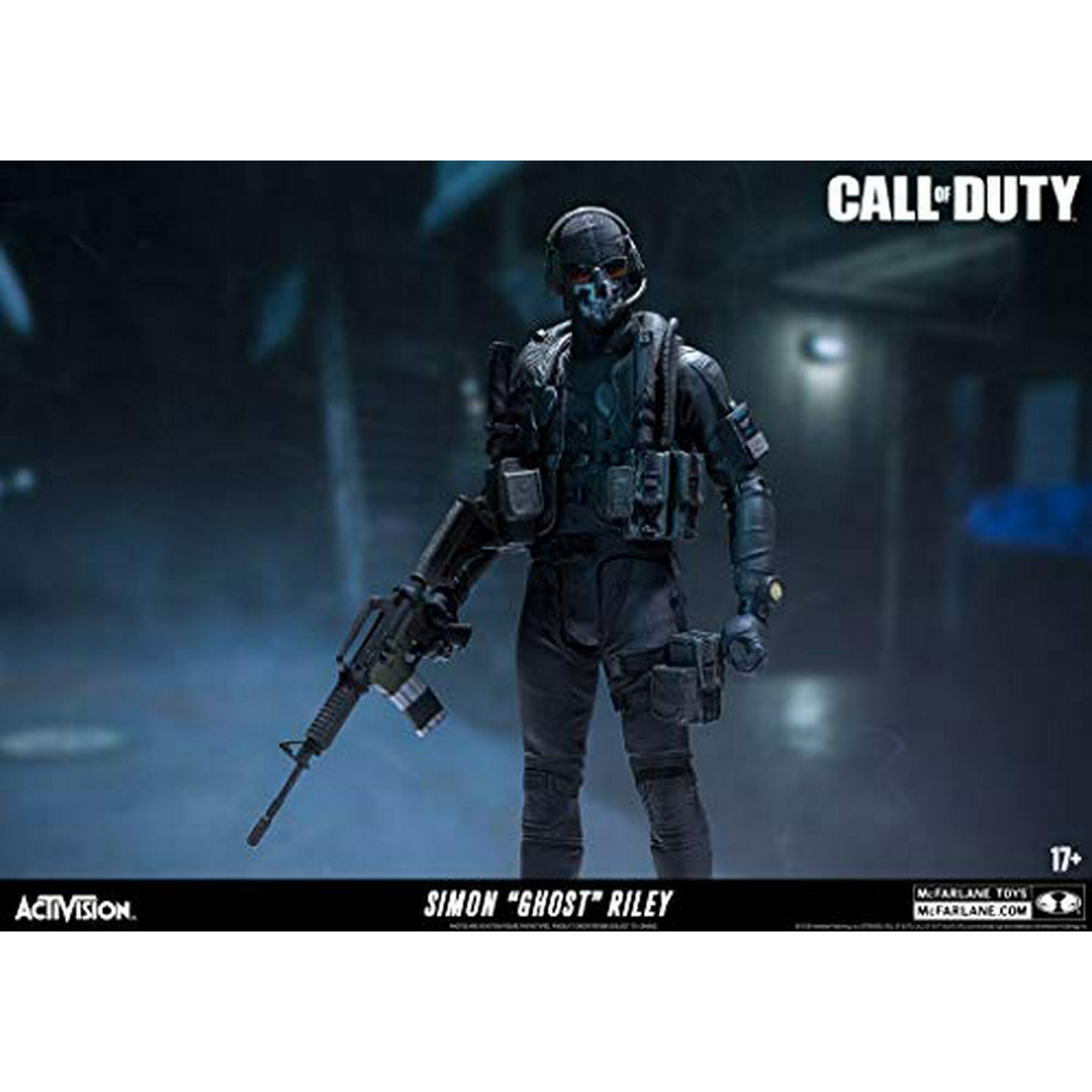 Call Of Duty 7 Inch Action Figure Series 1 Ghost Walmart