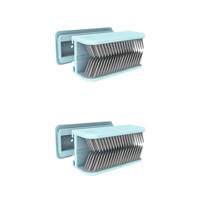 Monstrate Colector de pelo montado en la pared, tapón reutilizable, accesorio colector de desechos para bañera, baño, ducha, inodoro Type1 NO1