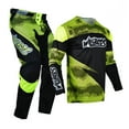 thumbnail image 3 of Willbros MX Jersey and Pant Combo Motocross Gear Set Men Cycling Downhill Dirt Bike Offroad Racewear Yellow (Jersey Adult XXL/Pants W38), 3 of 12