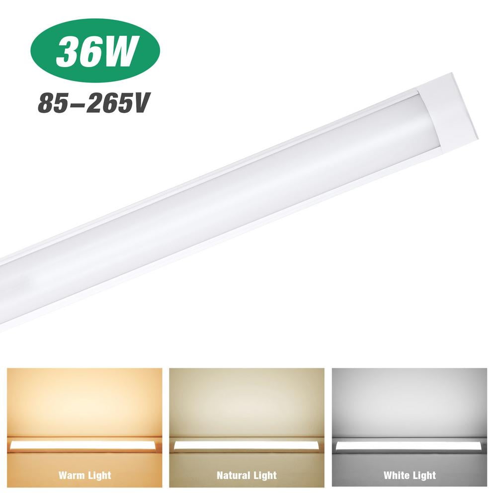 Garage ceiling light LED Linear light 60cm 18W power 5000k colour temp