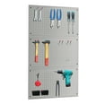 thumbnail image 2 of LUGO® 3PC Pegboard Wall Organizer Panels 24"x16", Gray, 2 of 5