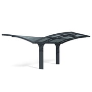Palram - Canopia Arizona Wave Double Wings 19' x 16' Carport - Gray