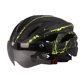 thumbnail image 3 of Eigraketly Casco de bicicleta, casco de Seguridad al aire libre, gorro de cabeza para motocicleta, ciclismo, plástico duro Ciclismo verde negro, 3 of 6