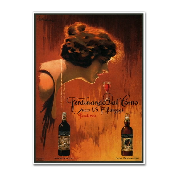 Trademark Fine Art 'Ads-0084' Canvas Art by Vintage Lavoie