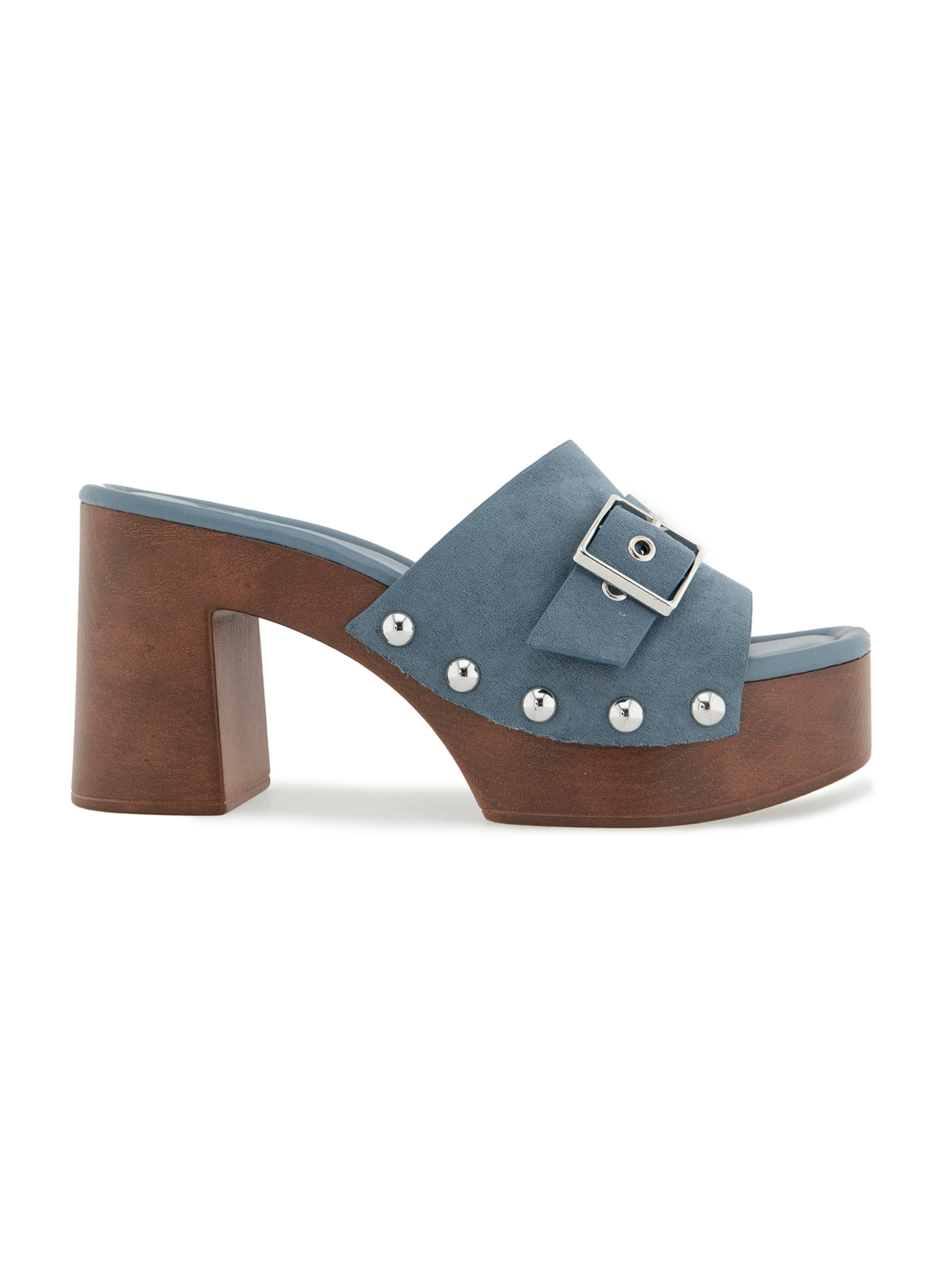 RM Rebecca Minkoff Women's Jade Studded Heeled Clog