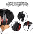 thumbnail image 1 of Auriculares de auriculares de Juegos competitivos de 3.5 mm Coneuriculares con cable de micrófono para negros+ rojo, 1 of 7