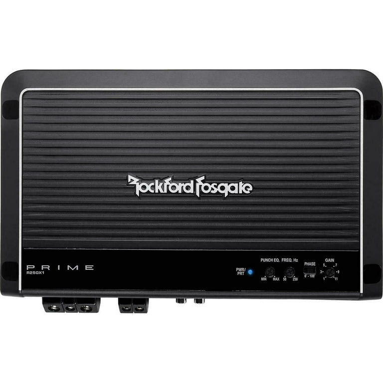 Rockford Fosgate Prime R250X1 Mono subwoofer amplifier â€” 250